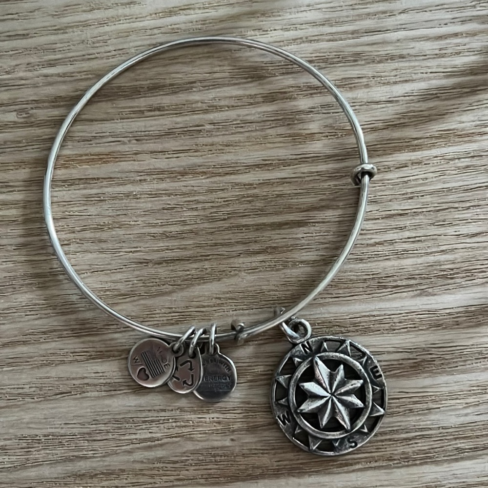 Alex And Ani +Energy Compass Bangle